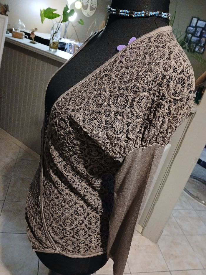 Gilet ajouré T40.42. - photo numéro 5