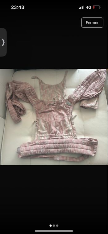 Porte bébé écharpe de portage physiologique fidela 