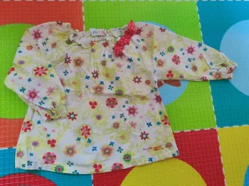 Blouse fleurie La Compagnie des petits 18 mois