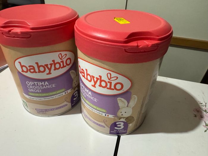 Lot de 5 boites de lait BABYBIO OPTIMA ÂGE 3 - photo numéro 5