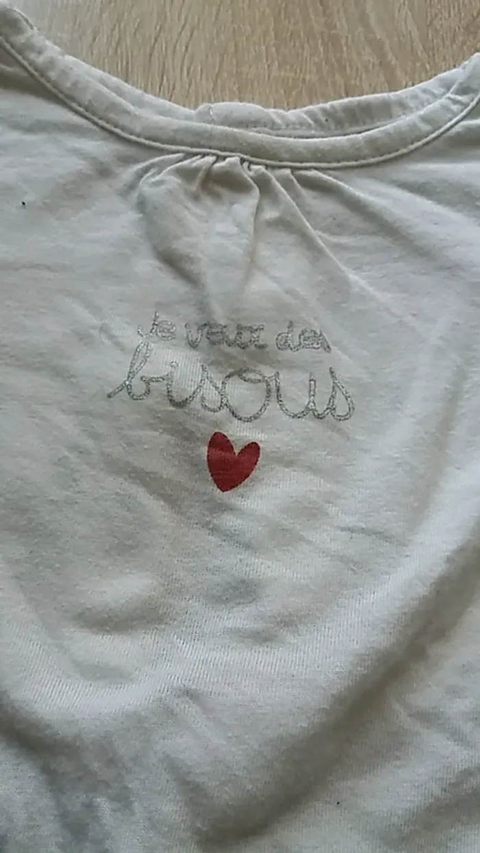 Tshirt manches longues 6 mois - photo numéro 3