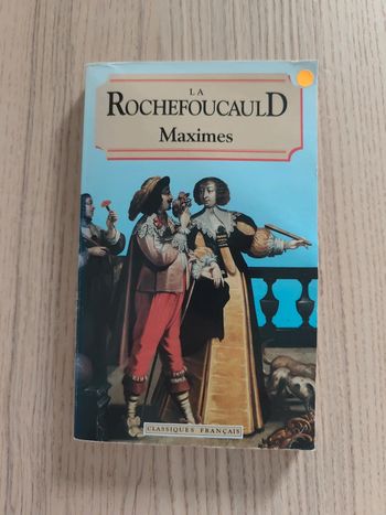 La Rochefoucauld Maximes 9782877142038