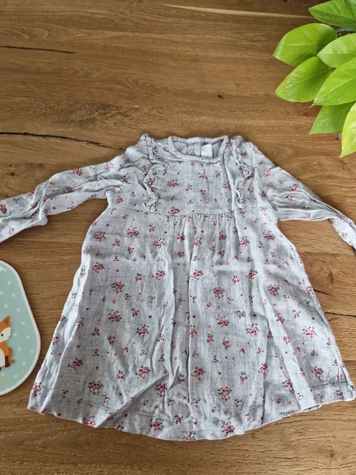 Robe grise - Taille 2 ans - Tartine et Chocolat - photo numéro 3