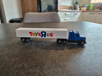 Publicité Toys R Us Rare Remorque Fast Lane 2013 - Remorque avec tracteur bon état