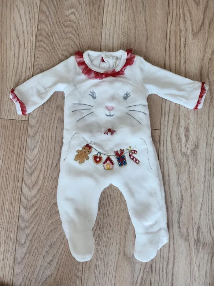 Pyjama en polaire 1 mois Sergent Major