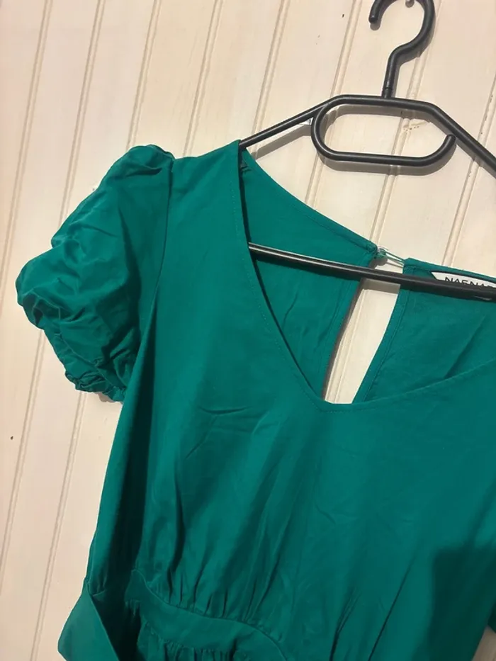 Robe verte naf naf - photo numéro 2