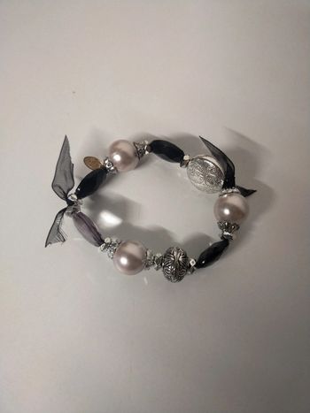 Bracelet fantaisie élastique en perles