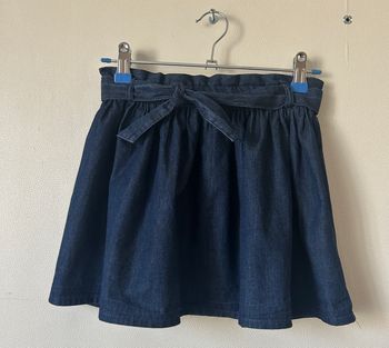 jupe évasée en denim