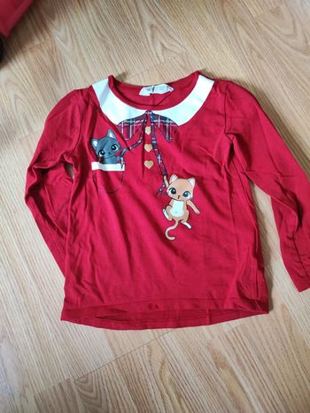 T-shirt fille 4-6 ans