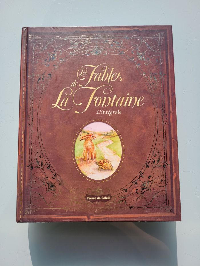 Superbe livre 🐇 Les Fables de la Fontaine 🐢 L'intégrale, Pierre de soleil - photo numéro 2