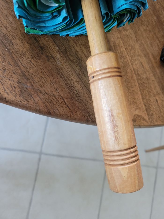 Ombrelle bois vintage - photo numéro 8