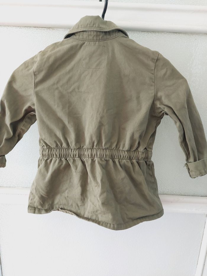 Veste jean fille kaki - photo numéro 4