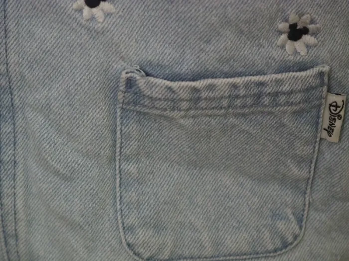 Salopette en jeans Disney fille 9mois - photo numéro 4