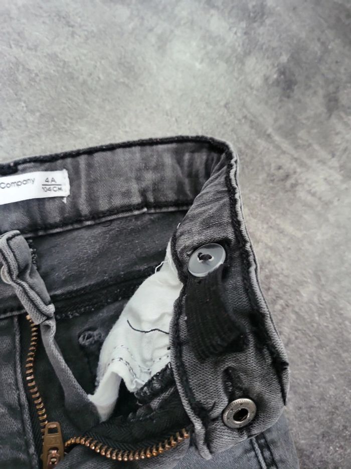 Jean slim fille 4 ans FPC Kid très bon état - photo numéro 4