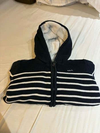 Gilet Terre de Marins pour enfant, taille 6 ans.