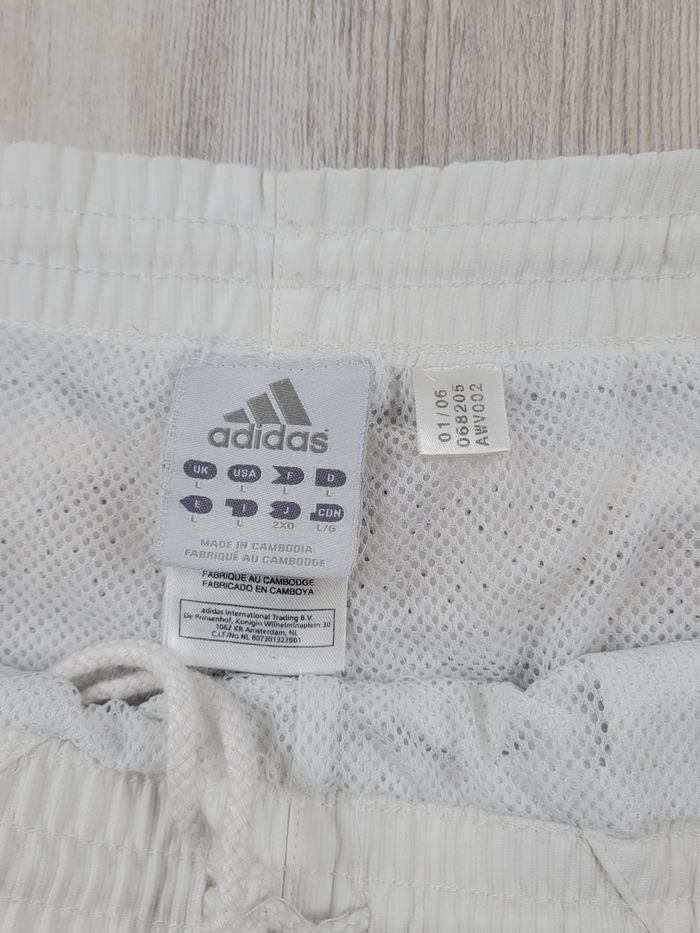 Bermuda Adidas Climacool blanc écru – Taille L – 2006 – Très bon état - photo numéro 4