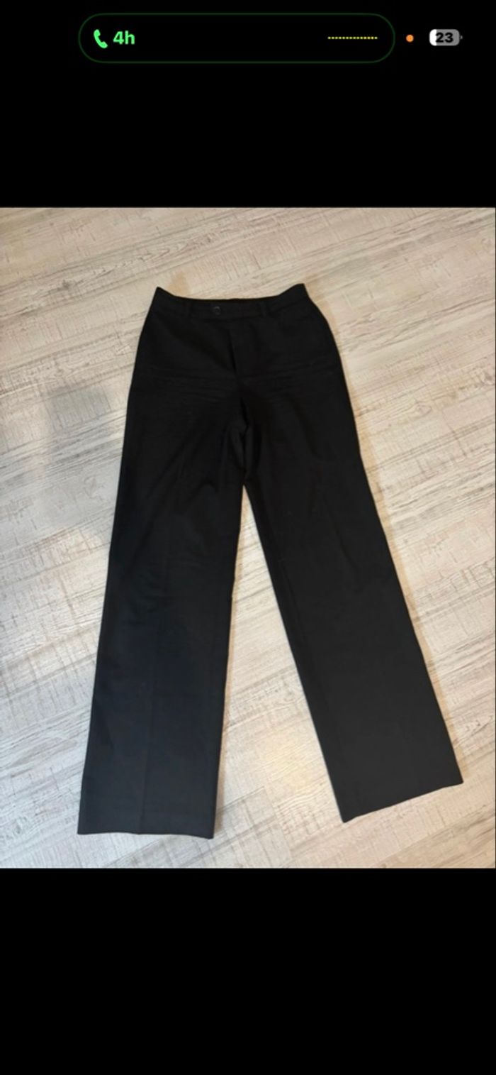 pantalon stradivarius noir - photo numéro 3