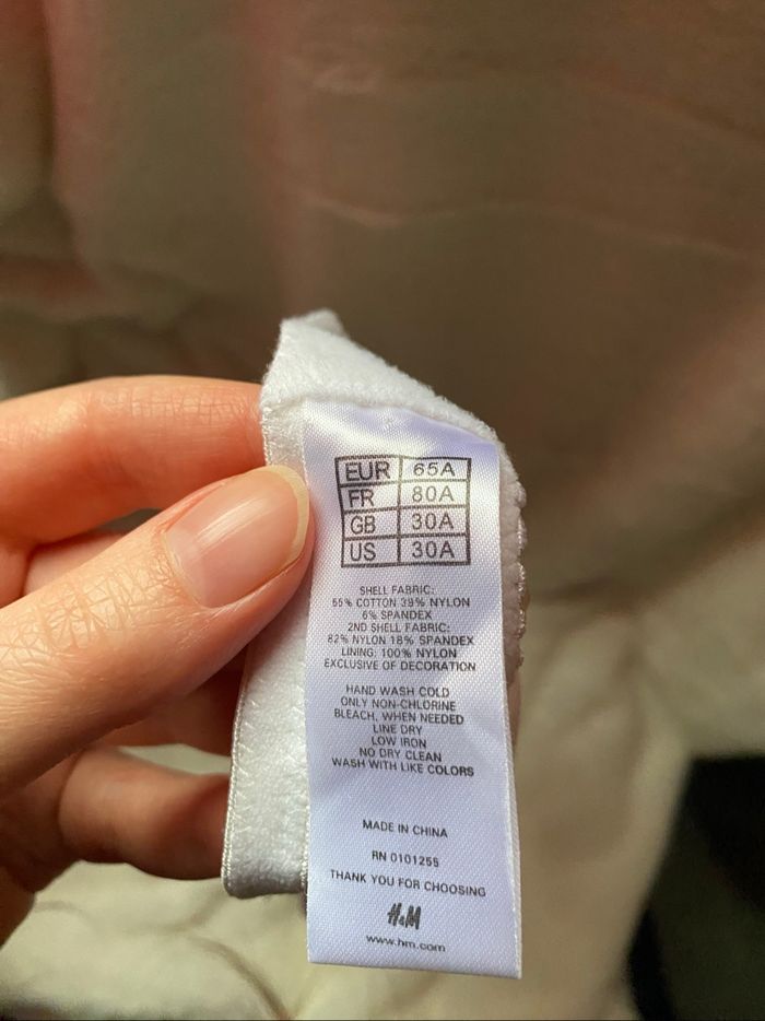 Soutien gorge H&M 80A - photo numéro 3
