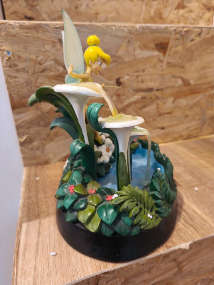 Disney tinkerbell Fée Clochette Peter Pan Fée Fontaine Puits à Souhaits Figure - photo numéro 4