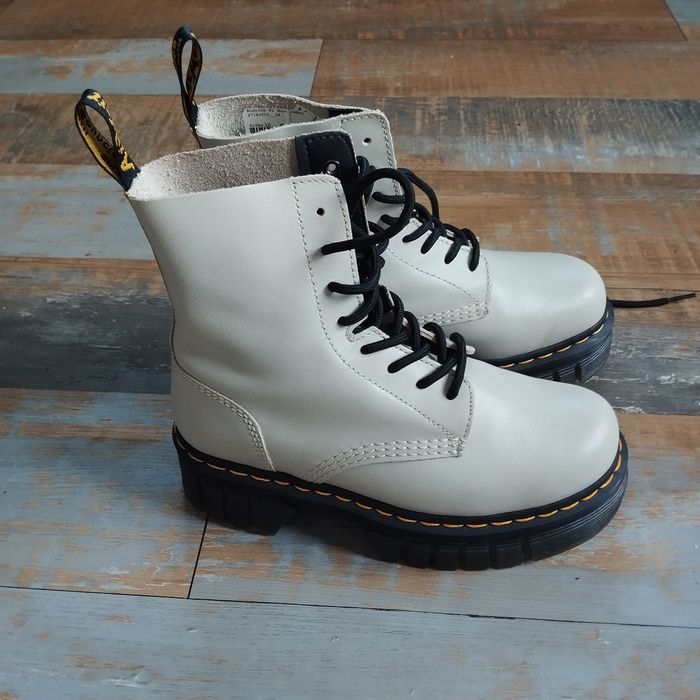 Dr.martens boots audrick a plateforme couleur taupe taille 38 - photo numéro 7