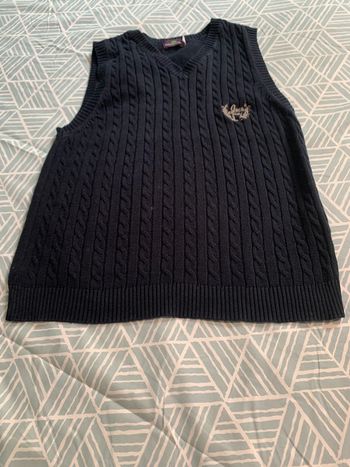 Pull sans manches sergent major taille 7 ans