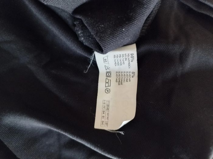 Tee-shirt noir polyamide - photo numéro 5