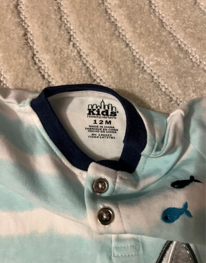 Lot : barboteuse et t-shirt MC Requin - photo numéro 5