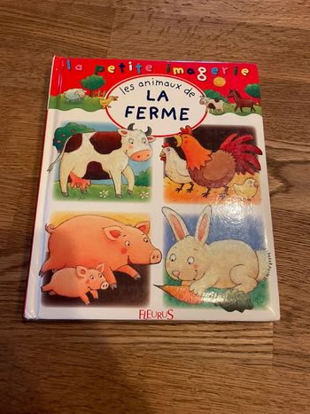 Livre La petite imagerie Les animaux de la ferme Numéro 101