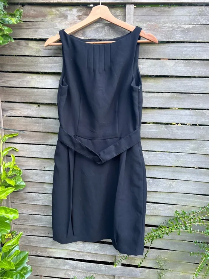 Robe noire Laura Clément – La Redoute – Taille 38 – TBE - photo numéro 3