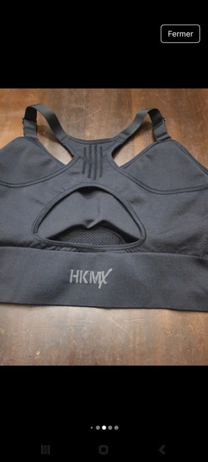 Brassière de sport noir HKMX Hunkemöller XL - photo numéro 17