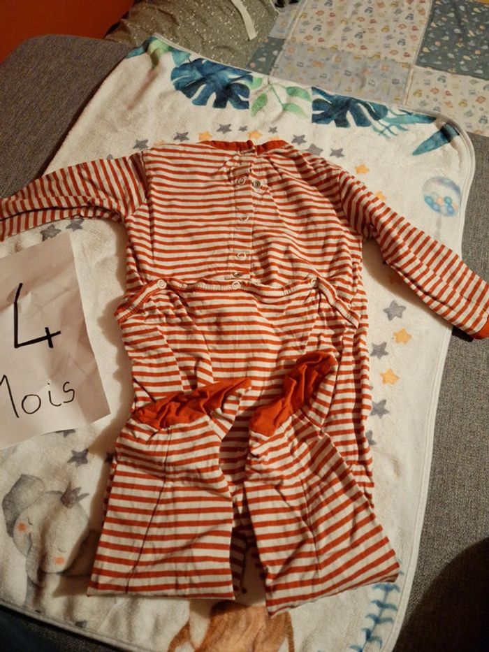 Pyjama rayé 24 mois - photo numéro 5