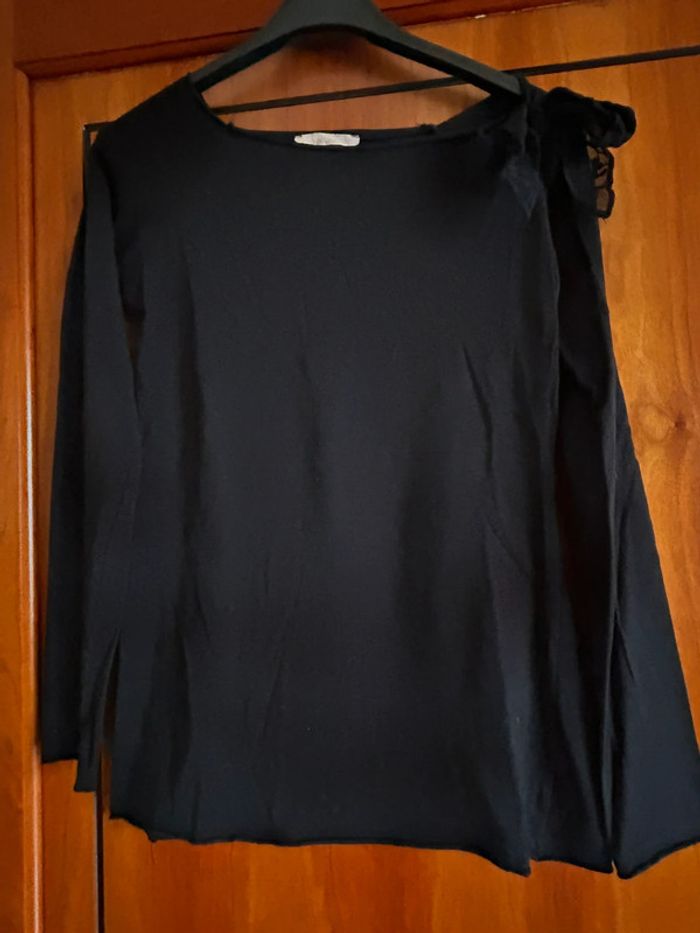 Haut noir manches longues 38 Subdued
