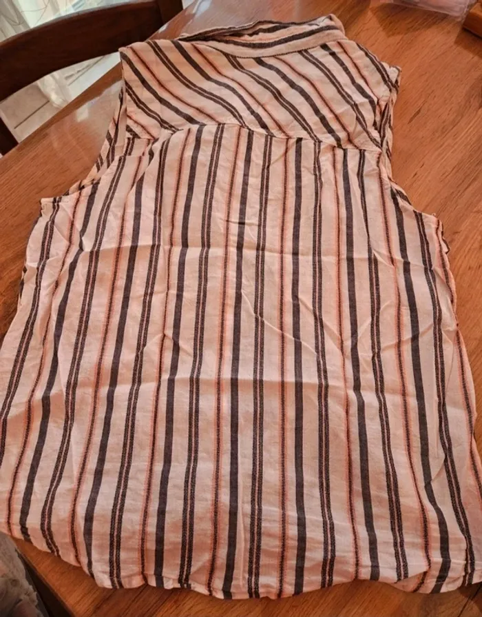 Chemise sans manches femme creeks taille 40 - photo numéro 3