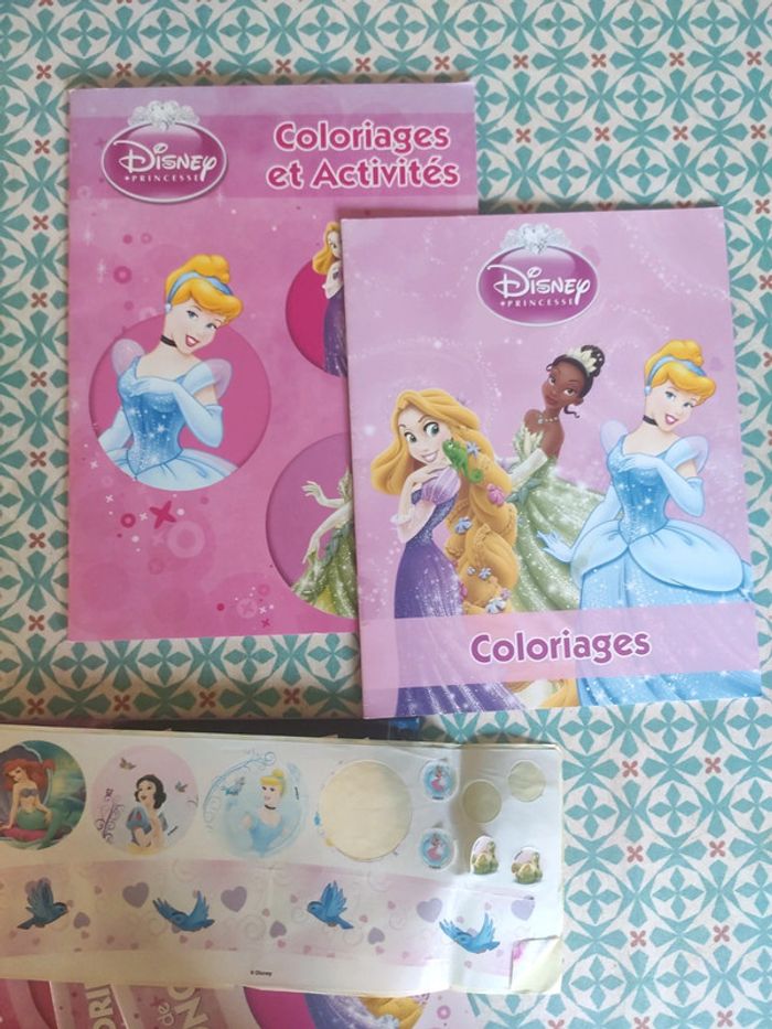 Disney Lot de livres Cendrillon, Raiponce, Tana - photo numéro 5
