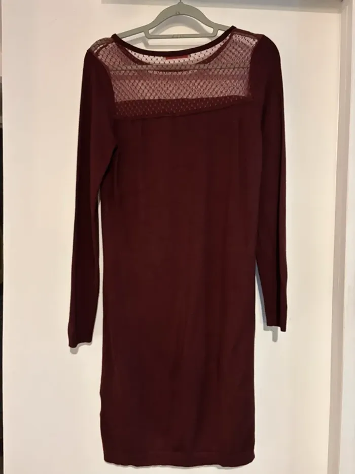 Jolie robe d hiver Camaïeu taille 38 -M en très bon état - photo numéro 5