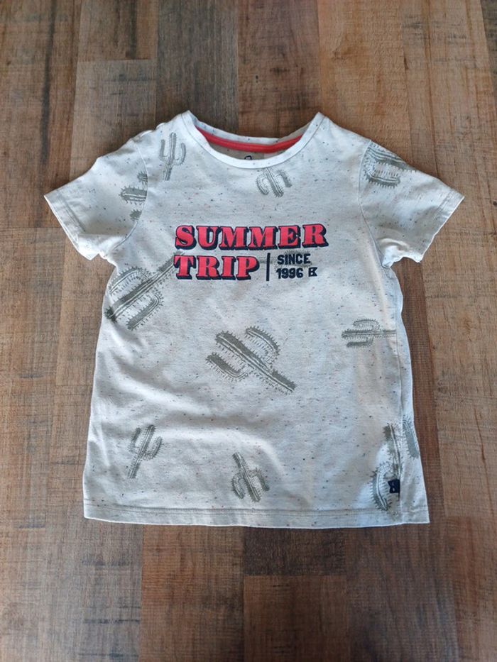 Tee-shirt cactus okaidi 8 ans