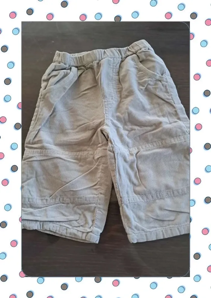 Pantalon doublé 9 mois