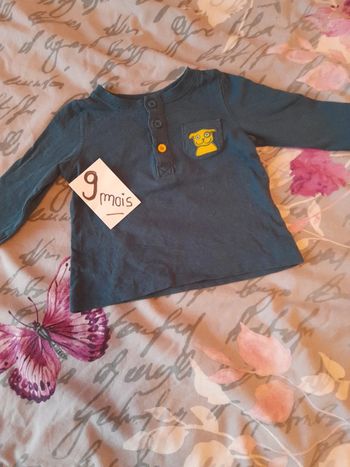Tee shirt dpam 9 mois