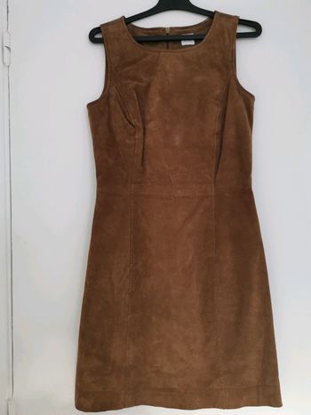 Robe daim camaïeu 38