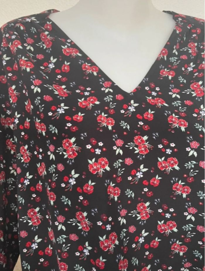 Blouse manches longues fluide Kiabi taille 40 - photo numéro 4