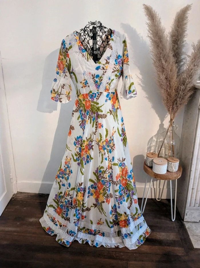 Robe longue vintage 38/40