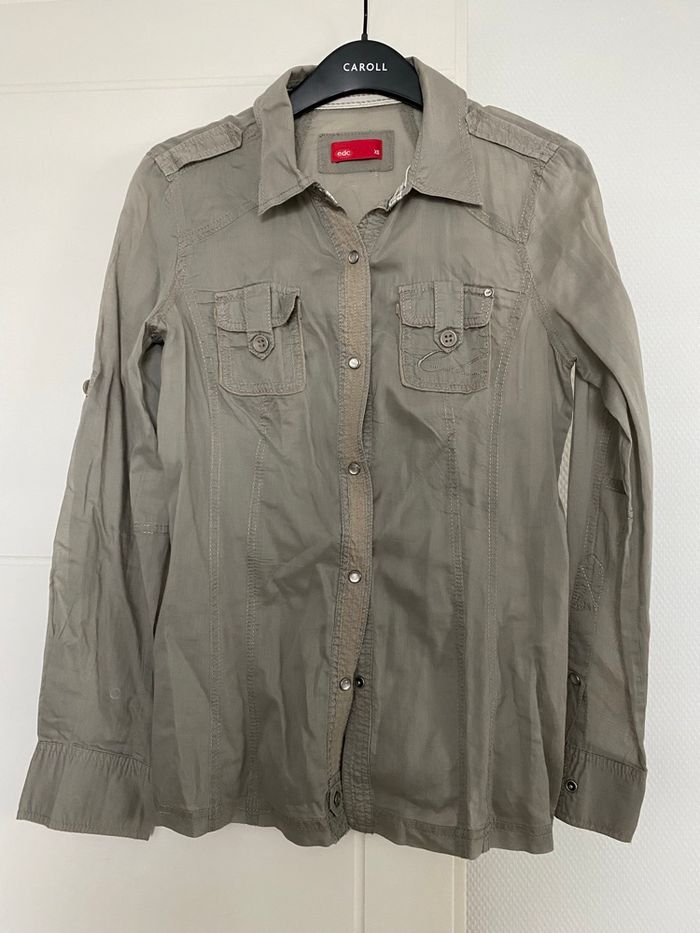 Chemisier kaki edc taille s français