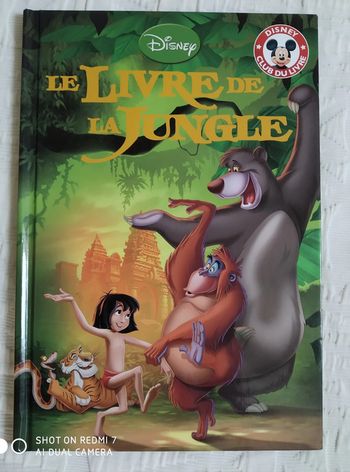 Disney Le livre de la Jungle Club du livre Mickey