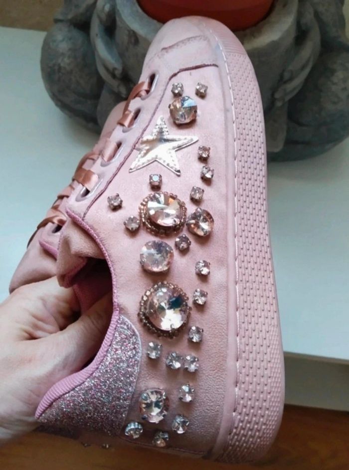 Baskets sneakers femme pointure 39 - photo numéro 4