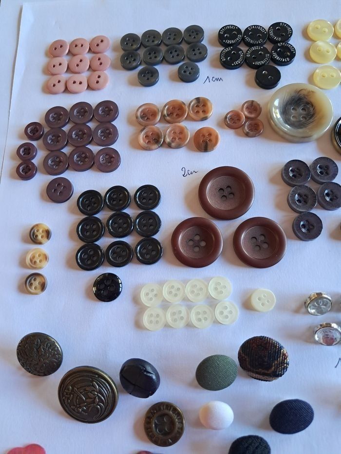 Lot de boutons de couture - photo numéro 7