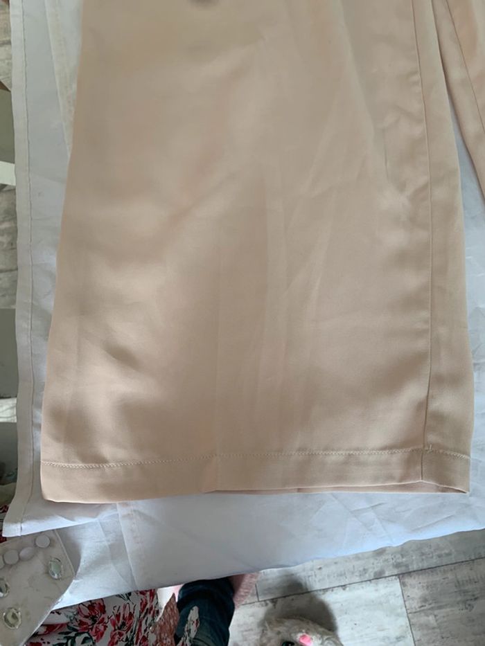 Pantalon large SHEIN beige taille S - photo numéro 6