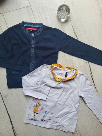 Lot de 2 articles fille sergent major 4ans