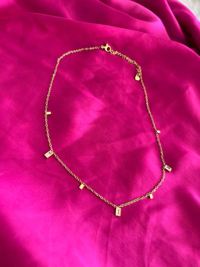 Collier tendance acier inoxydable - photo numéro 2