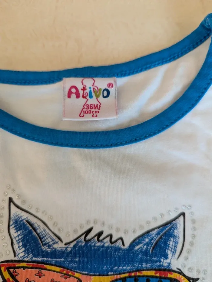 Tunique manches longues 36 mois - photo numéro 2