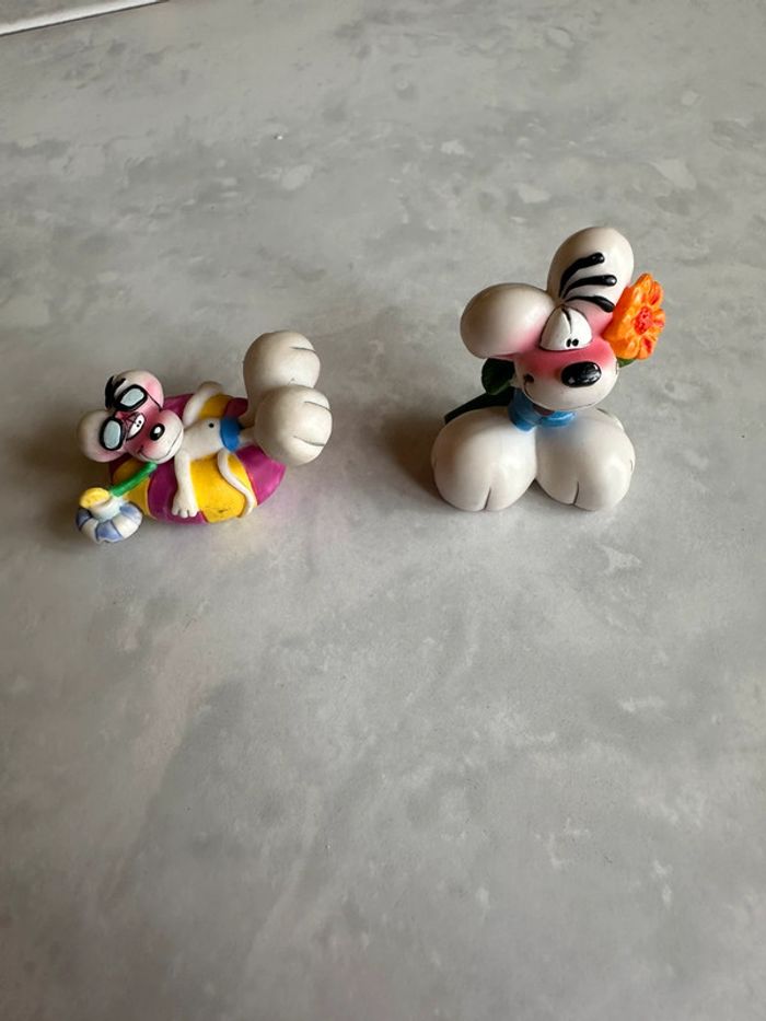 Lot de deux figurines diddl - photo numéro 2